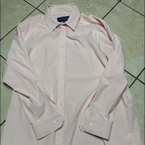 Mizzen and Main Pink Dress Shirt Standard Fit